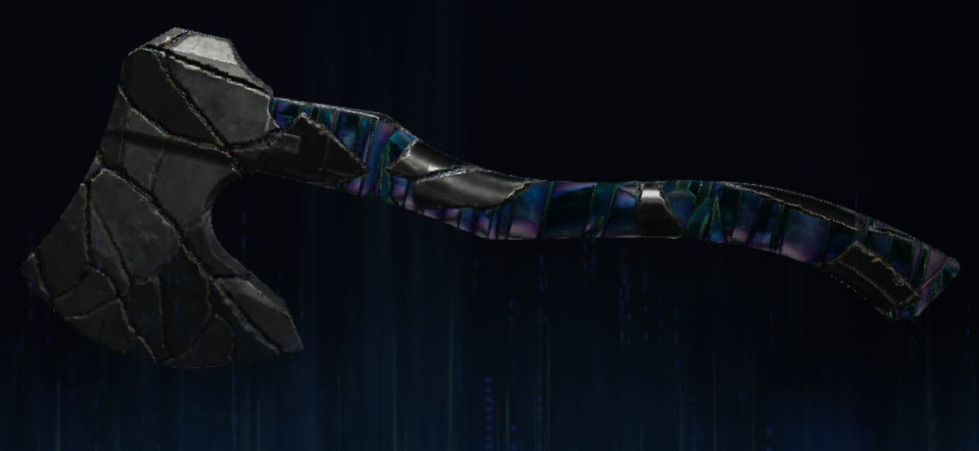 Rendu du camouflage Verre étoilé sur Duo de bourreau